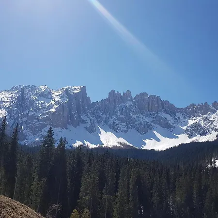 Golf & Carezza - Panoramici Direttamente Sulle Piste Da Sci Apartamento