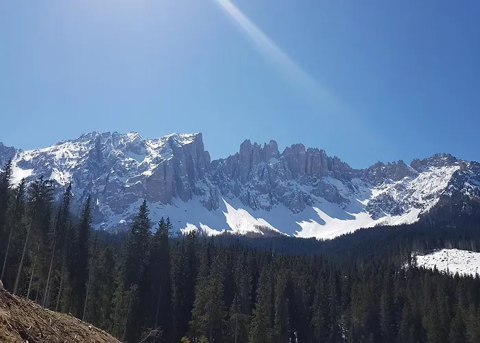 Golf & Carezza - Panoramici Direttamente Sulle Piste Da Sci 公寓